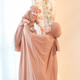 Shameera Prayer Set Kids in Hazelnut 1-2 Tahun (Lozy x Hamidah)