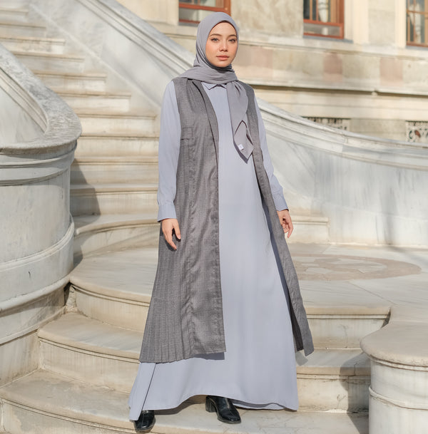 Sahara Outer (Long Outer Plisket) Grey