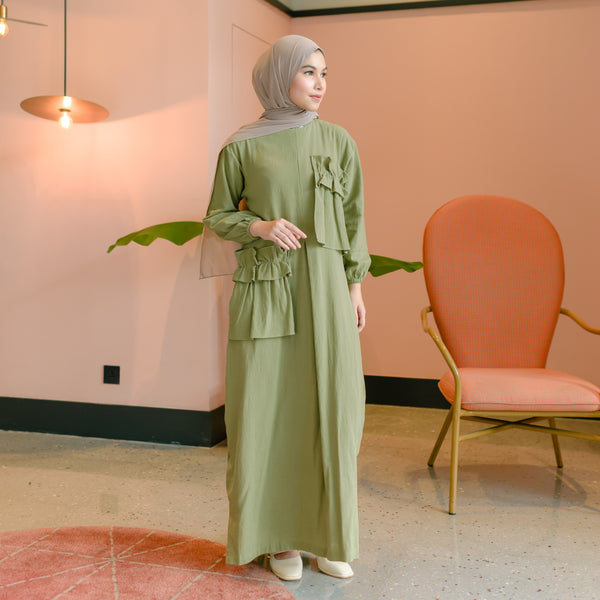 Rooma Dress Matcha