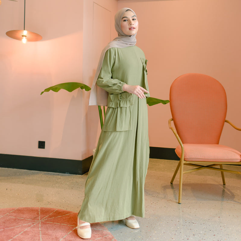 Rooma Dress Matcha