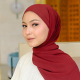 Bawal Inner Shawl Burgundy