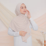 Mahita Instan Shawl (Pashmina Instan) Soft Nude