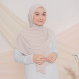 Mahita Instan Shawl (Pashmina Instan) Soft Nude