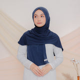 Mahita Instan Shawl (Pashmina Instan) Navy