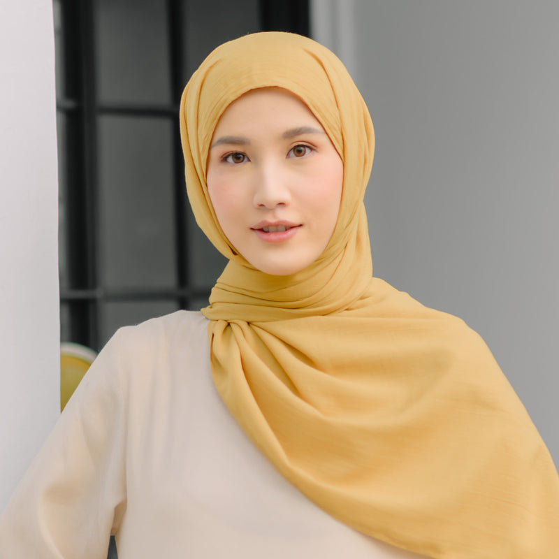 Kash Shawl Mustard