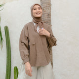 Aluna Shirt Soft Brown