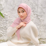 Geya Pleats Square (Segiempat Plisket) Soft Pink