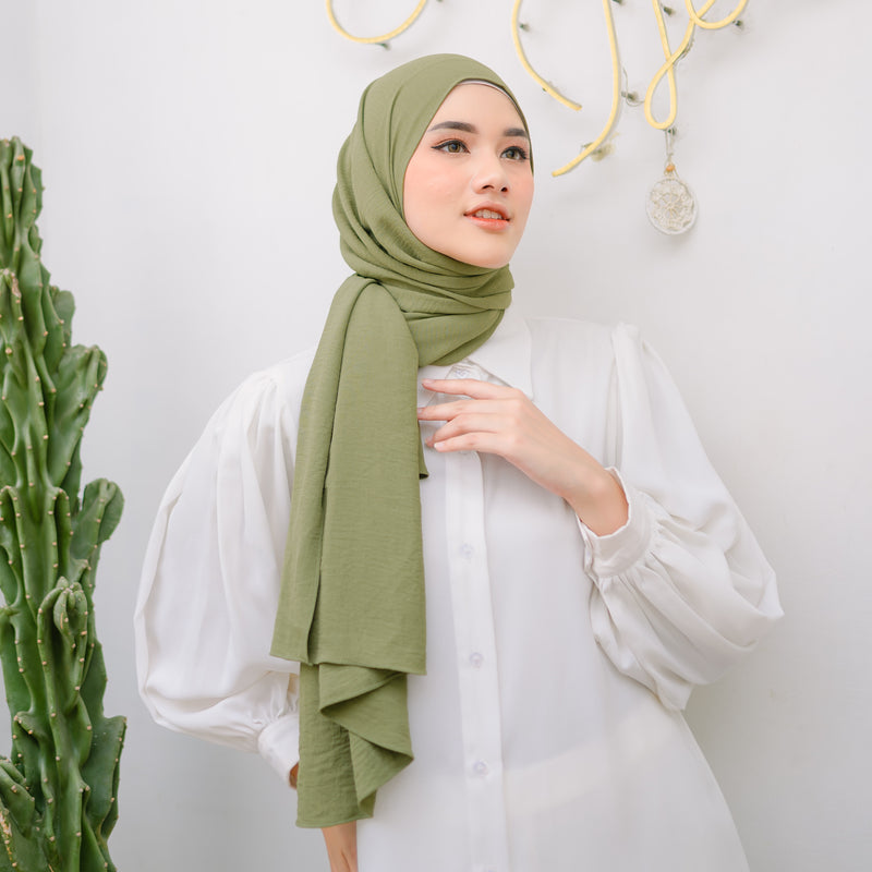 Aleza Shawl Soft Army