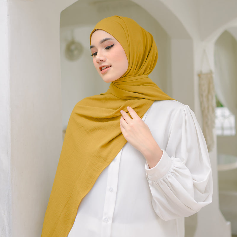 Aleza Shawl Mustard