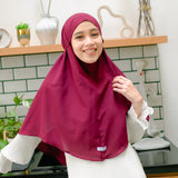 Hawa Instan (Bergo Diamond) Burgundy