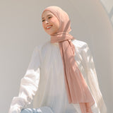 Bawal Pleats Shawl (Pashmina Plisket) Wheat