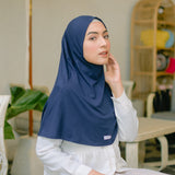 Alma Instan (Hijab Instan Rayon) Navy