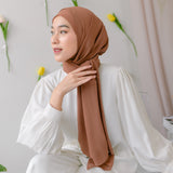 Bawal Shawl (Pashmina Ceruti Babydoll) Walnut