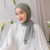 Bawal Shawl (Pashmina Ceruti Babydoll) Castrol Grey