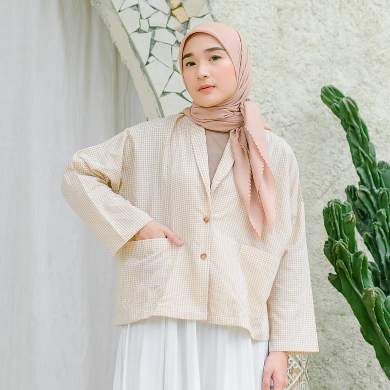 Valda Blazer Cream