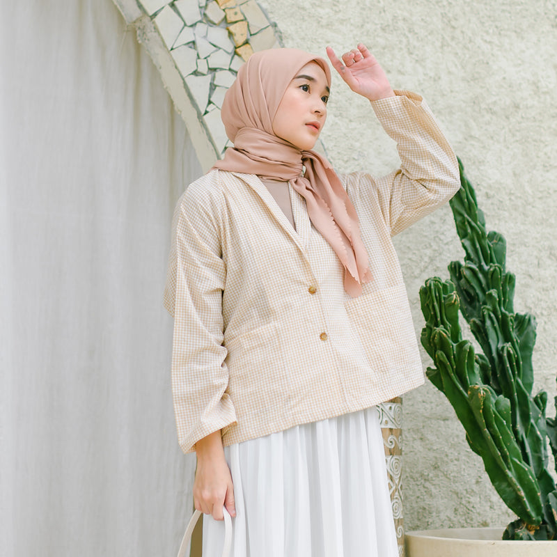 Valda Blazer Cream