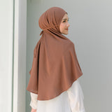 Biyya Instan (Bergo Crinkle) Brown Sugar