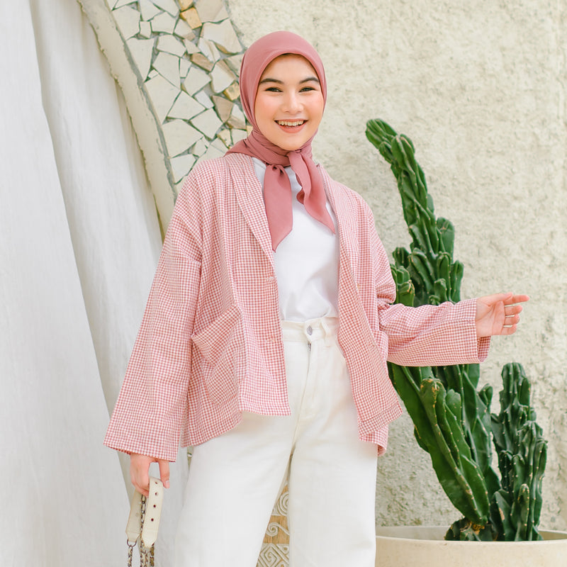 Valda Blazer Pink