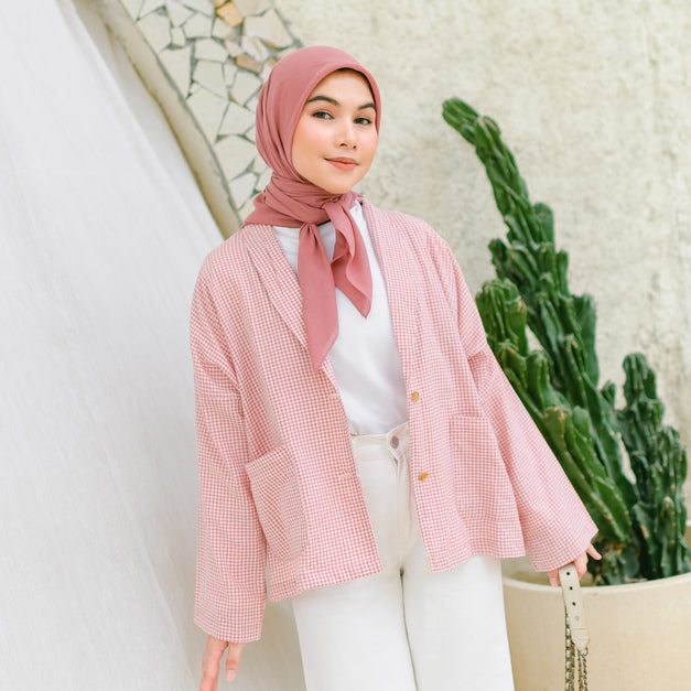 Valda Blazer Pink