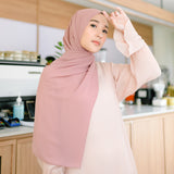 Bawal Shawl (Pashmina Ceruti Babydoll) Dark Nude Pink