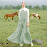 Savana Dress Green Pastel