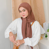 Geya Pleats Square (Segiempat Plisket) Brownie