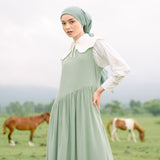 Savana Dress Green Pastel