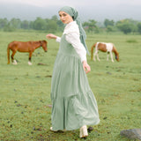 Savana Dress Green Pastel