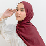 Ilya Shawl Burgundy