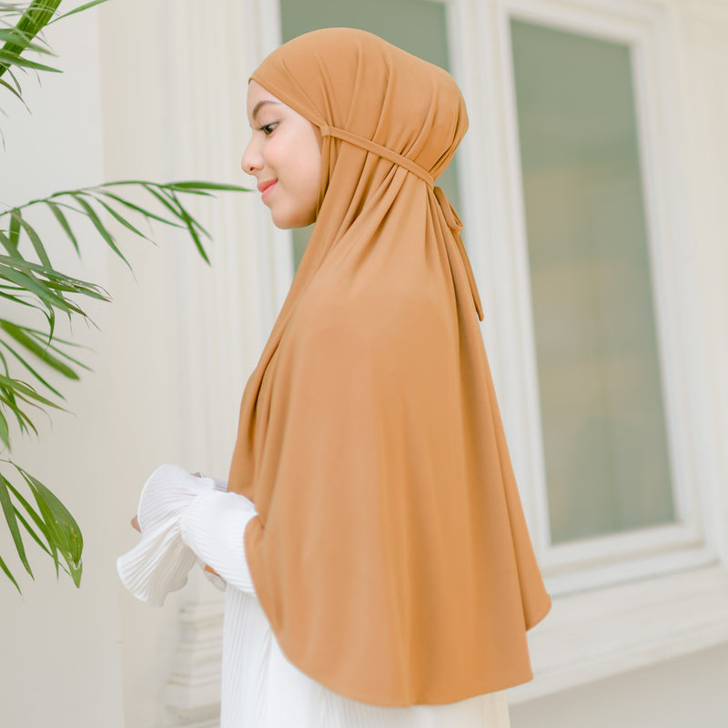 Nuha Instan (Bergo Jersey) Tumeric