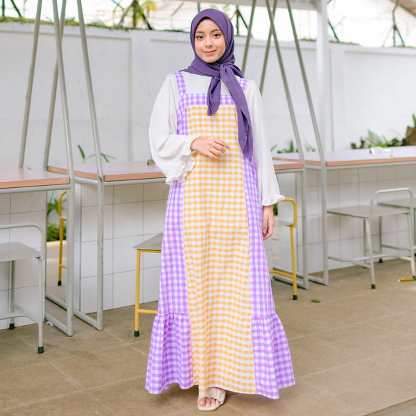 Yumna Overall Lemon Lilac