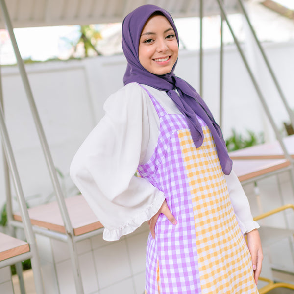 Yumna Overall Lemon Lilac