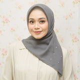 Viona Paris Square (Hijab Swarovski) Dark Grey