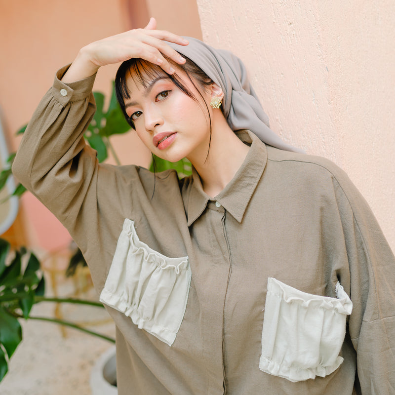 Poki Shirt Soft Brown
