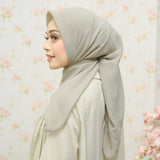 Viona Paris Square (Hijab Swarovski) Grey Cream