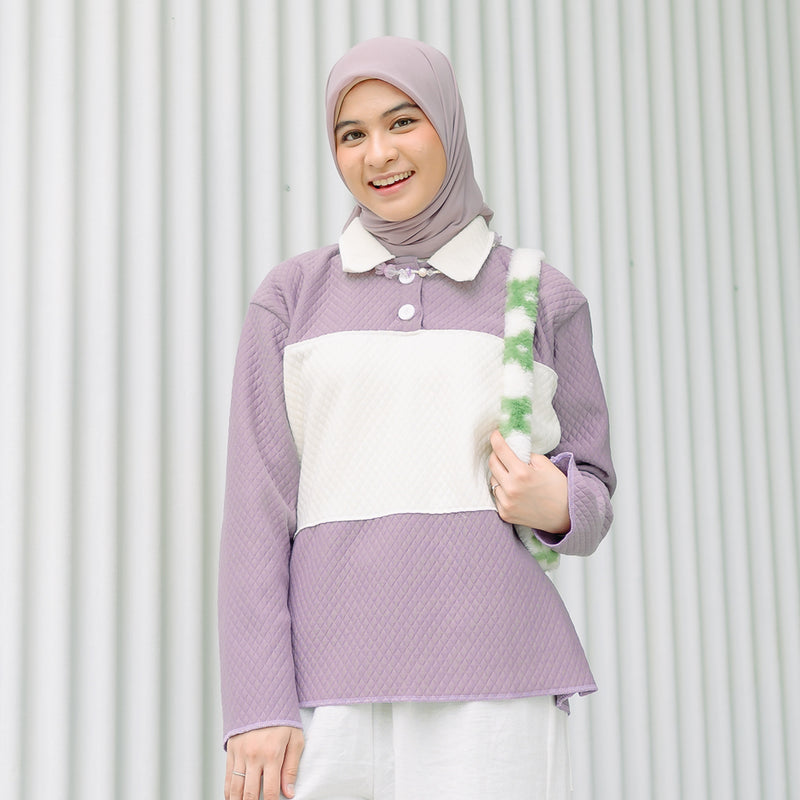 Hopy Blouse Dusty Taro