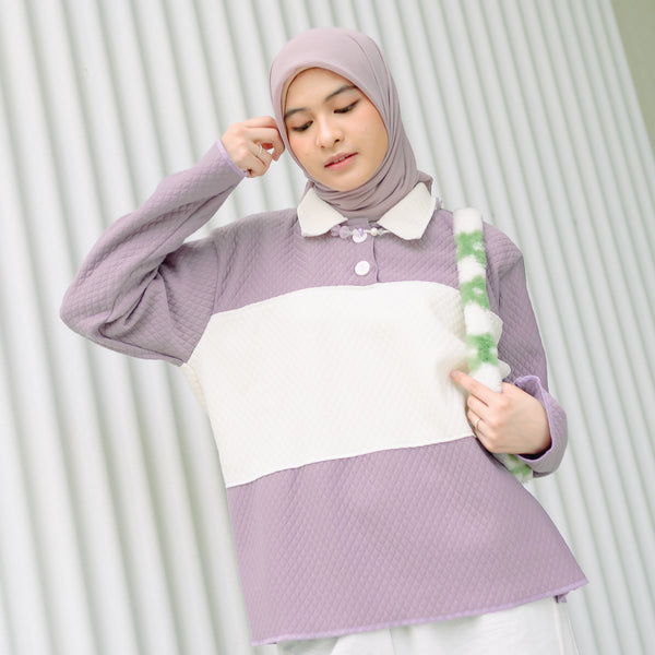 Hopy Blouse Dusty Taro