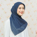 Viona Paris Square (Hijab Swarovski) Navy