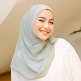 Bawal Shawl (Pashmina Ceruti Babydoll) Sage