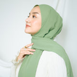 Antique Shawl in Green Pastel (Lozy x Antik)