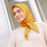 Haraa Voal (Segiempat Lasercut) Yellow Mango